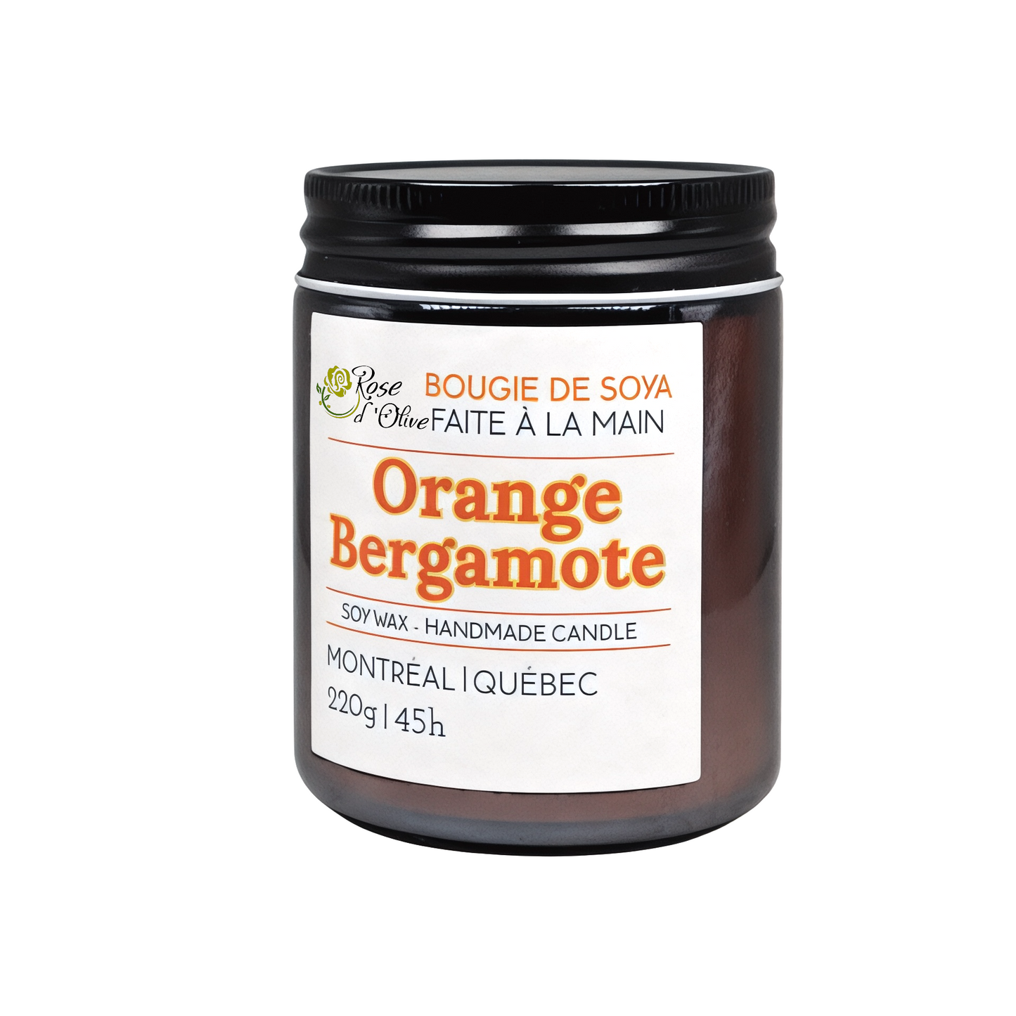 Orange + Bergamot Candle