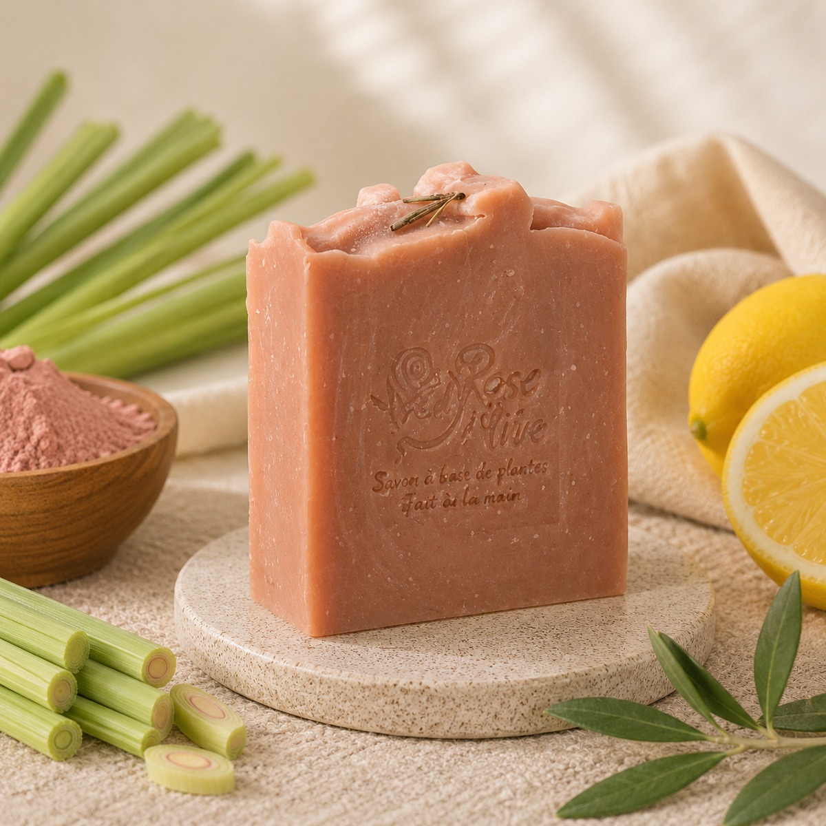 Savon naturel hydratant | Citronnelle