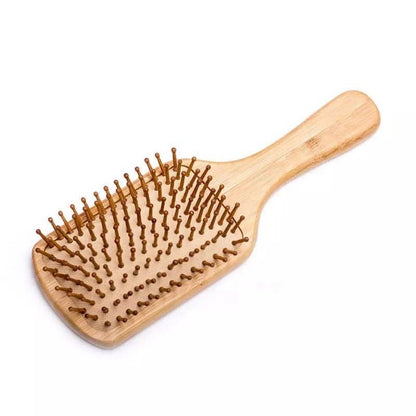 Brosse a cheveux en Bambou Rose d'Olive