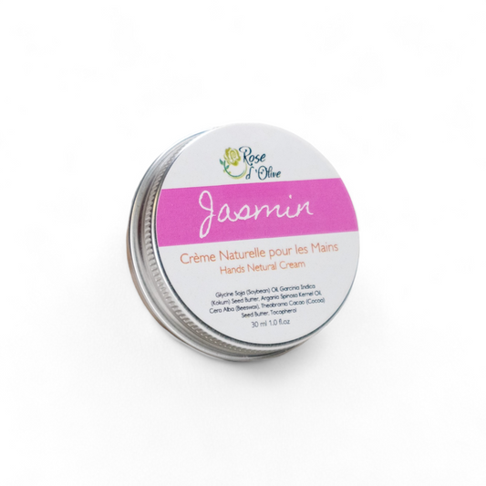 Creme Naturelle pour les Mains Lotion Hands Jasmin Rose d’Olive