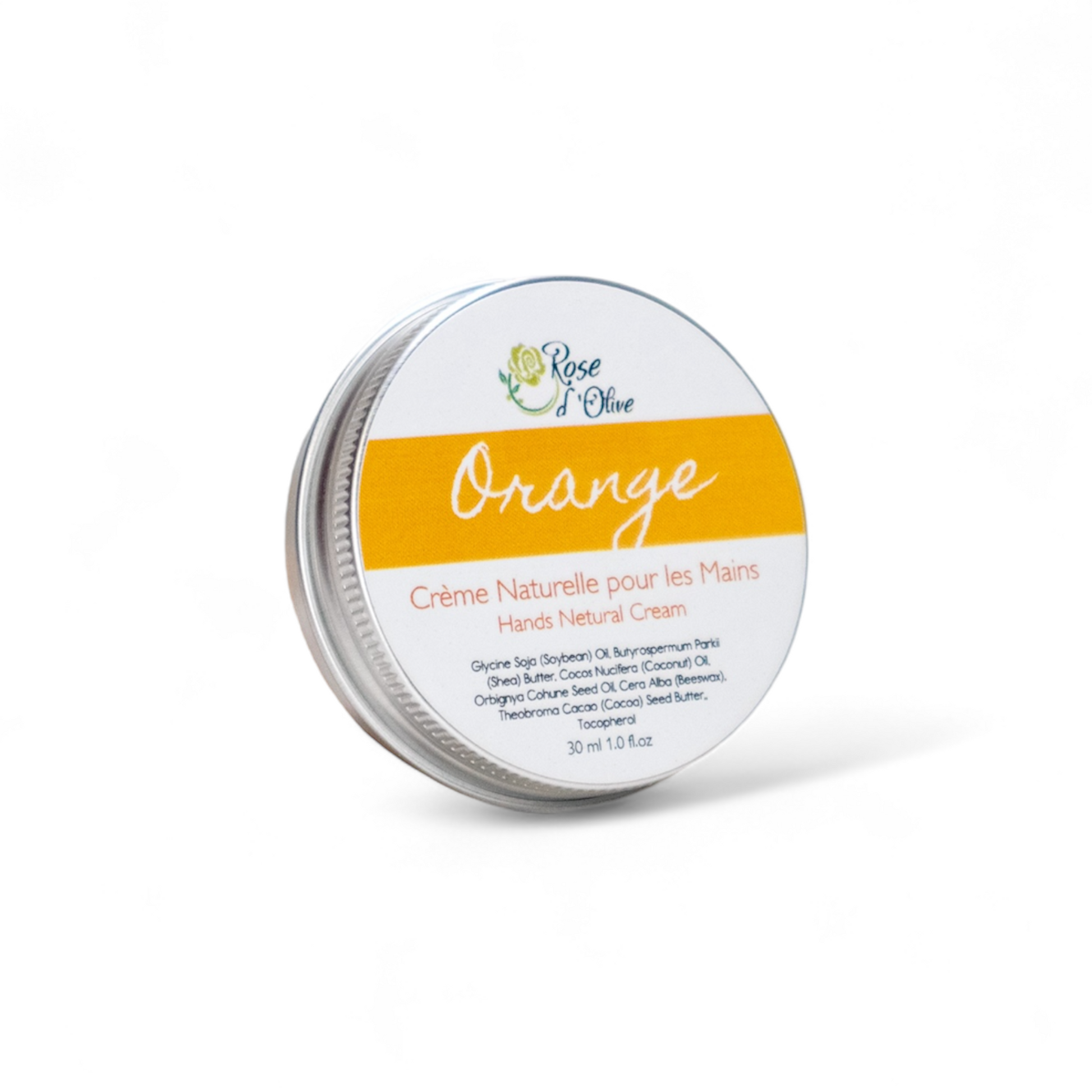 Creme Naturelle pour les Mains Lotion Hands Orange Rose d’Olive