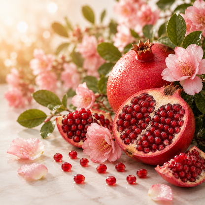 Diffuseur à roseaux artisanal |  Pommegranate