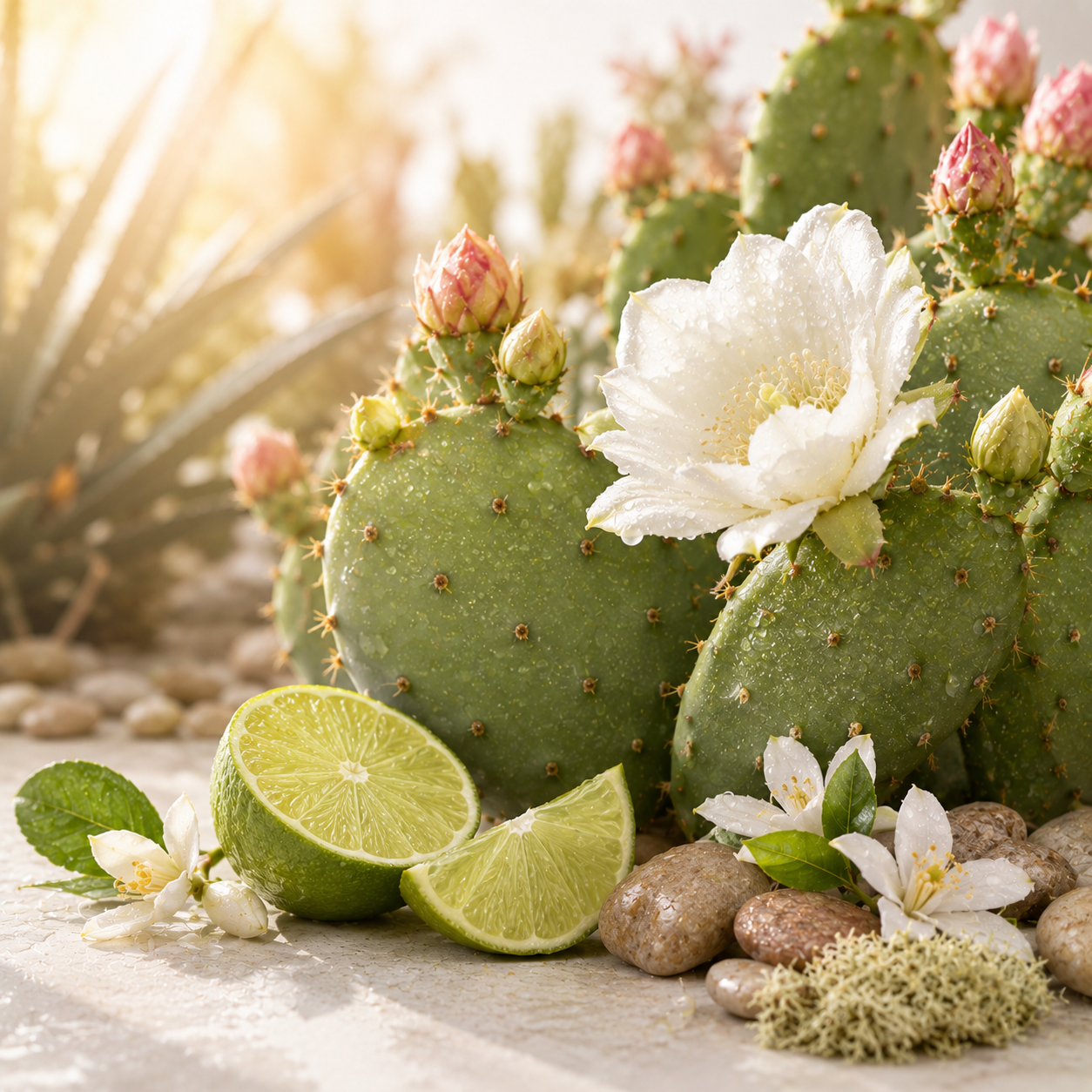 Diffuseur à roseaux artisanal |  Cactus