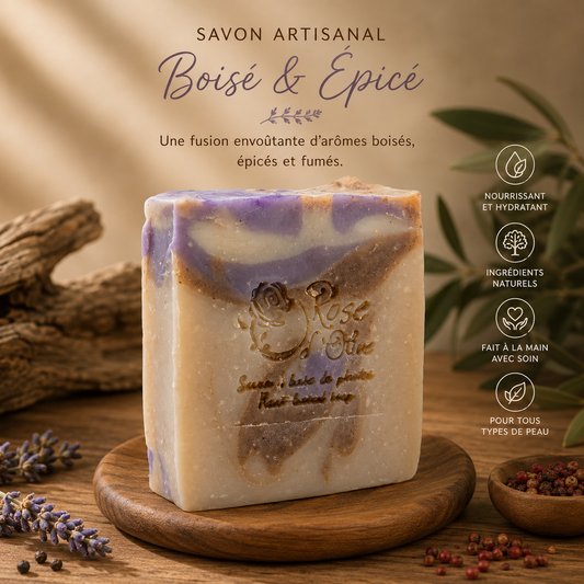 Savon naturel hydratant | Encens-Oliban (Frankincense)