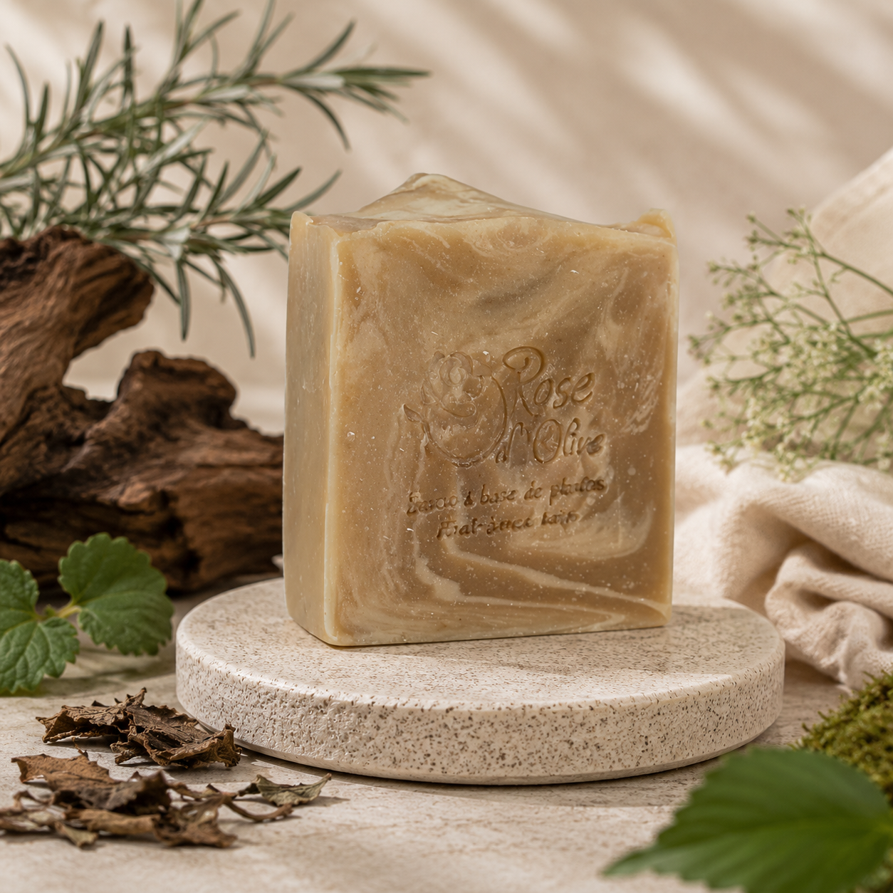 Natural moisturizing soap | Mystical Forest (Rosemary, Patchouli and Musk)