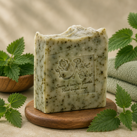 Savon sans parfum naturel réparateur | Feuille d'Ortie