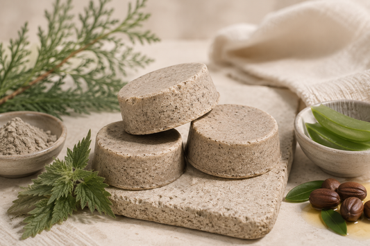 Shampoing Solide Naturel Feuilles d’orties Rose d’Olive