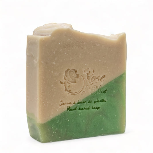 savon naturel artisanal concombre beurre de karité rose d'olive