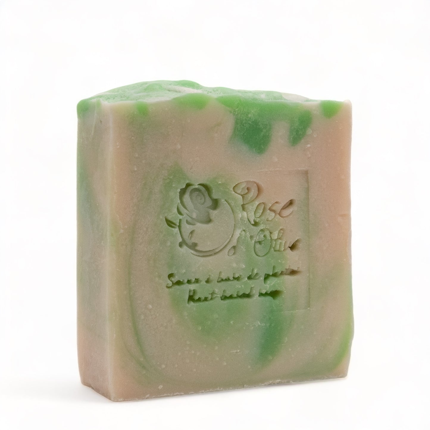 savon naturel artisanal lime aloe vera rose d'olive 