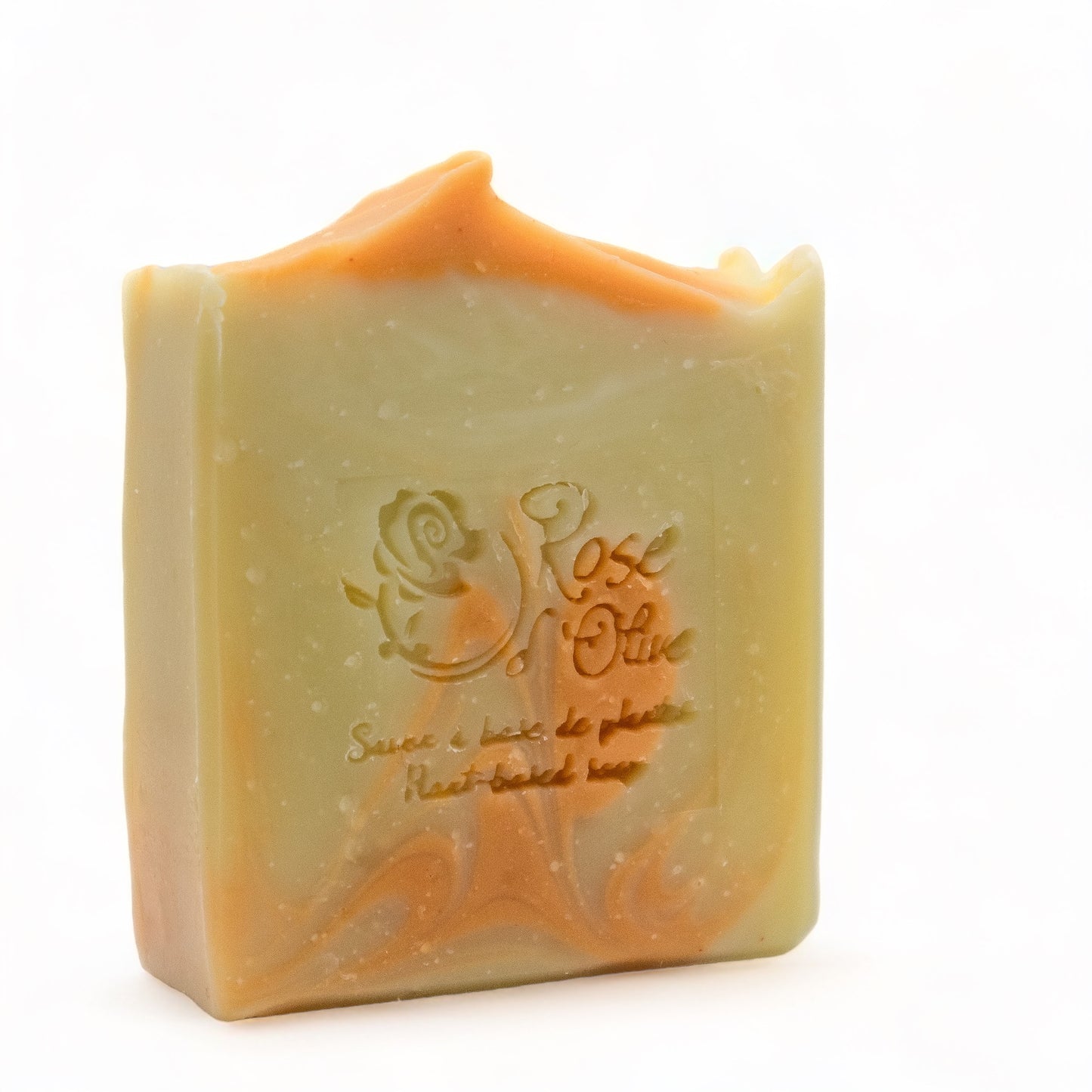 savon naturel artisanal mandarine beurre de mangue rose d'olive