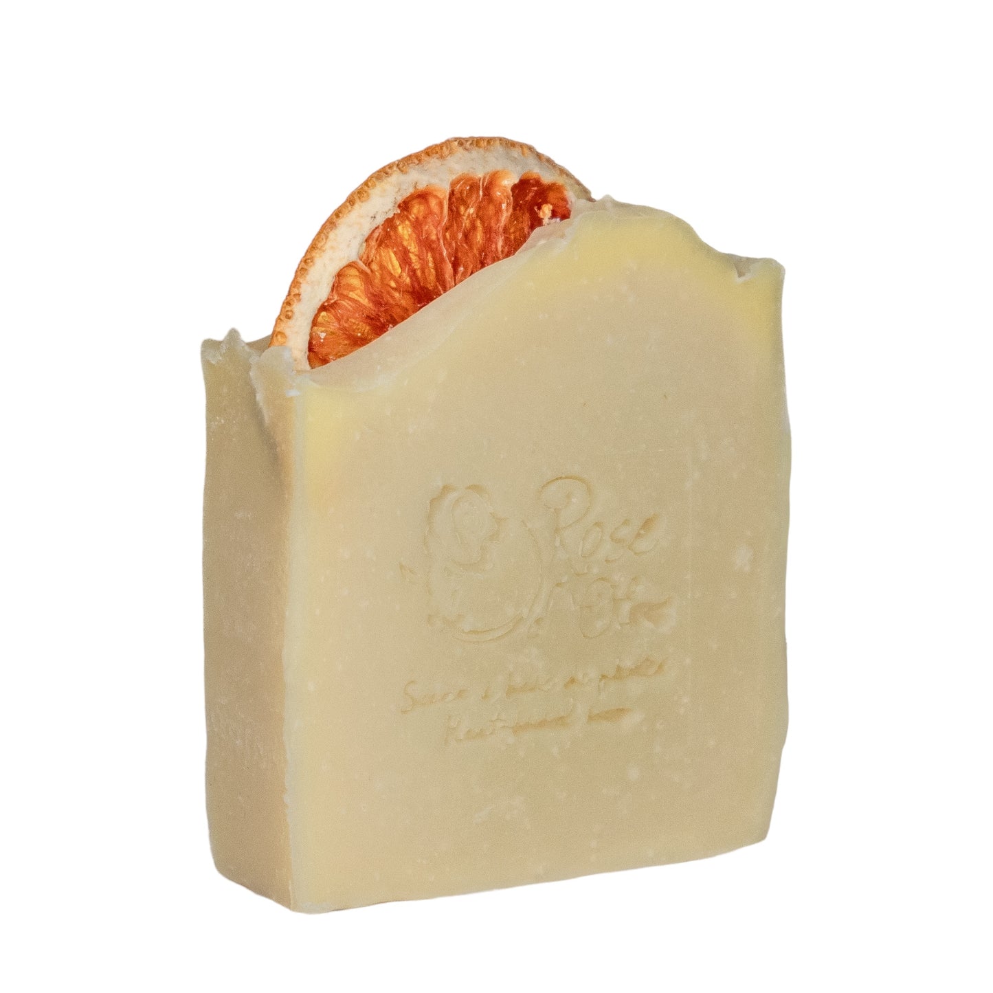 savon naturel artisanal orange beurre de mangue rose d'olive