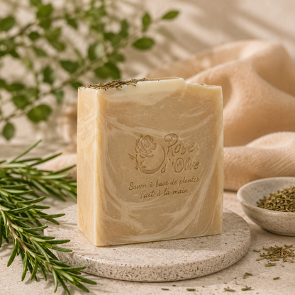 Savon naturel hydratant | Romarin